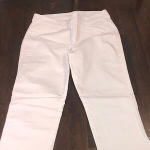 Old Navy Women's Straight Leg White Jeans
